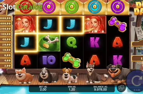 Скрин8. Dog Days слот