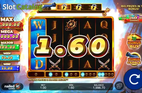 Скрин4. Riptide Pirates 2 Kraken Riches слот