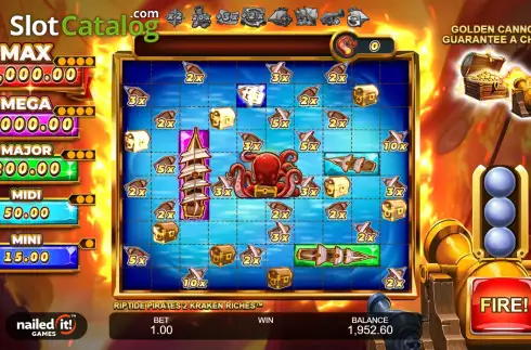 Скрин9. Riptide Pirates 2 Kraken Riches слот
