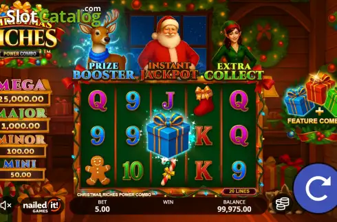 Скрин2. Christmas Riches Power Combo слот