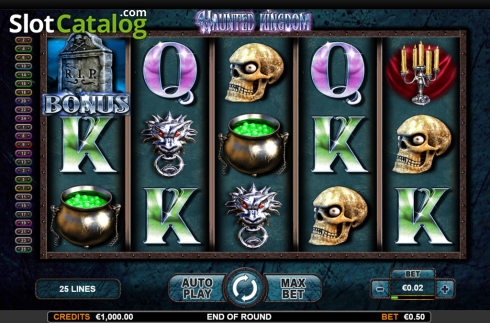 Скрин2. Haunted Kingdom слот