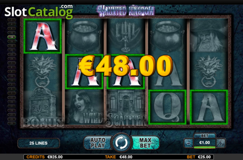 Скрин3. Haunted Kingdom слот