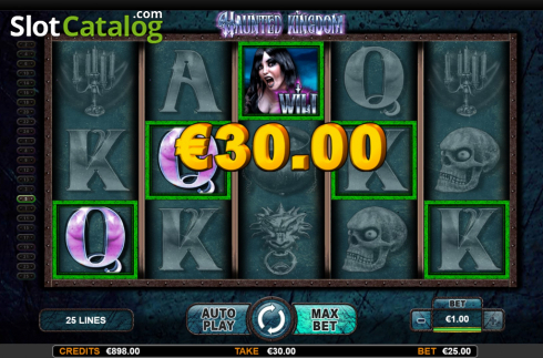 Скрин4. Haunted Kingdom слот