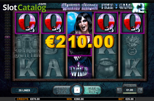 Скрин7. Haunted Kingdom слот