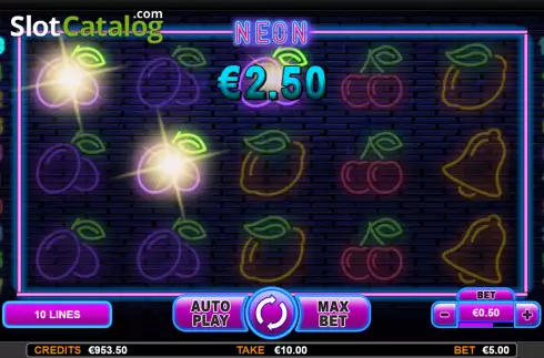 Скрин4. Neon слот