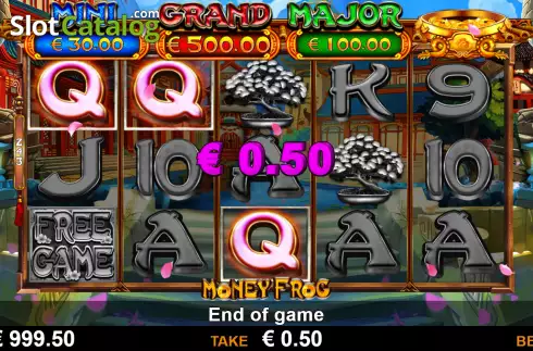 Скрин3. Money Frog (Nazionale Elettronica) слот