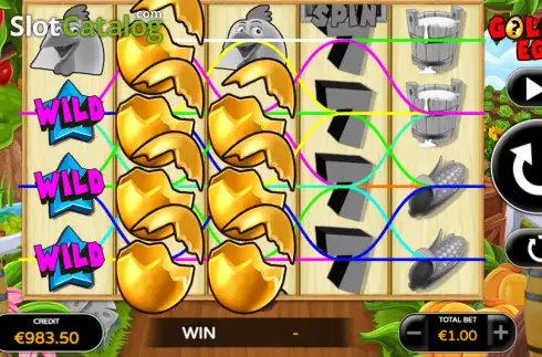 Скрин3. Golden Egg (Nazionale Elettronica) слот