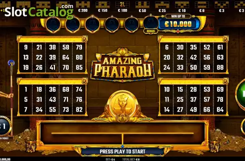 Скрин3. Amazing Pharaoh слот