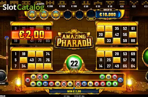 Скрин4. Amazing Pharaoh слот