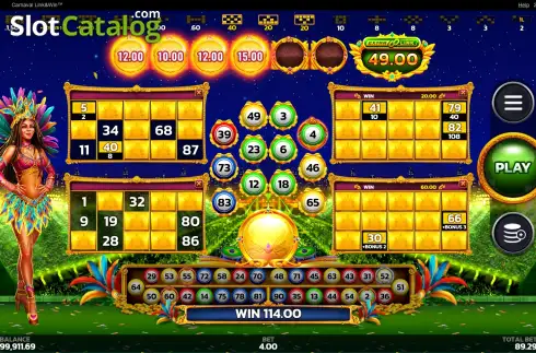 Скрин5. Carnaval Link&Win слот