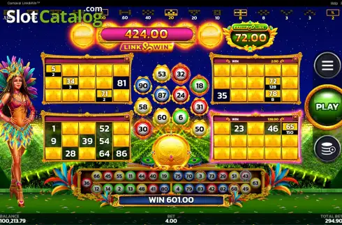 Скрин6. Carnaval Link&Win слот