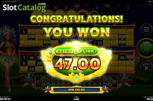 Скрин9. Carnaval Link&Win слот