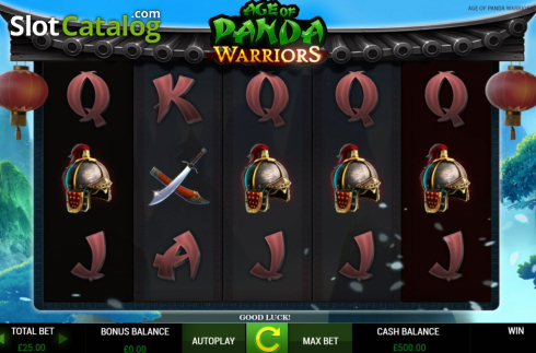 Скрин3. Age of Panda Warriors слот