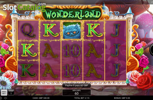 Скрин4. Wonderland (Nektan) слот