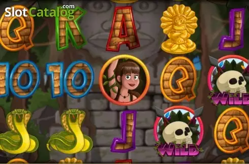 Скрин2. Cave Raiders HD слот