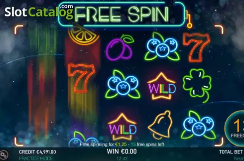 Скрин6. Neon Blast слот