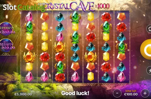Скрин2. Crystal Cave 1000 слот