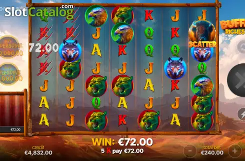 Скрин3. Buffalo Riches 1000 слот