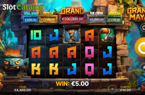 Скрин3. Grand Maya слот