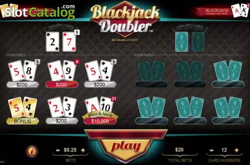 Скрин3. Blackjack Doubler слот