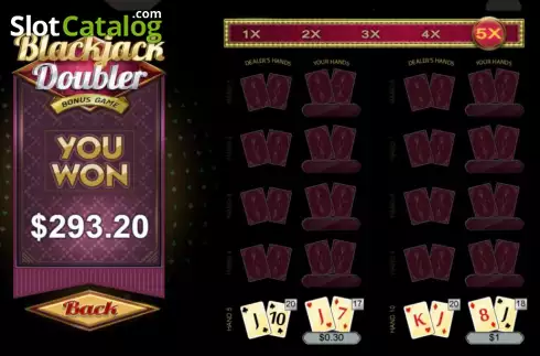 Скрин5. Blackjack Doubler слот