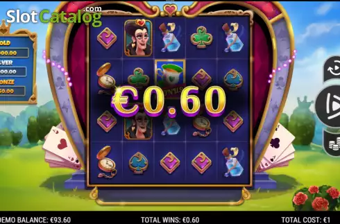Скрин4. Adventures in Wonderland (NeoGames) слот
