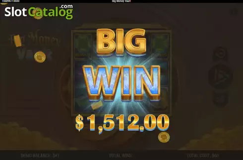 Скрин3. Big Money Vault слот