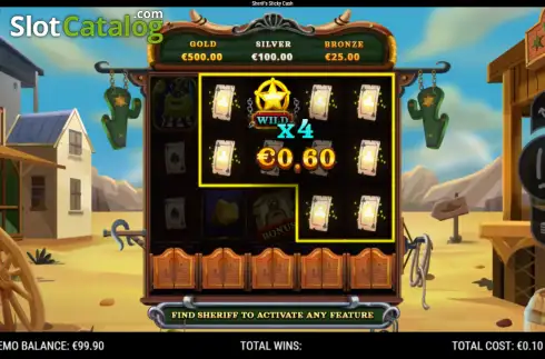 Скрин3. Sheriff’s Sticky Cash слот