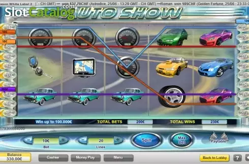 Скрин4. Auto Show слот