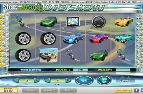 Скрин2. Auto Show слот