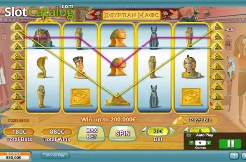 Скрин5. Egyptian Magic (NeoGames) слот