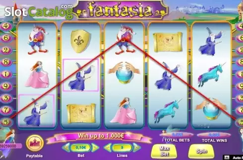 Скрин2. Fantasia слот