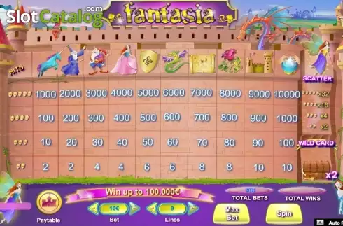 Скрин5. Fantasia слот
