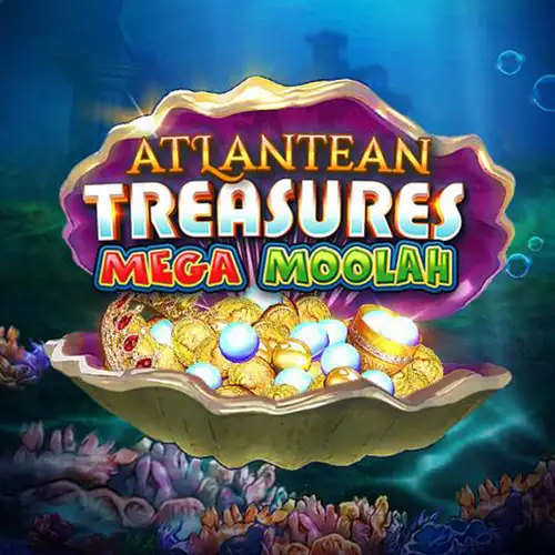 Atlantean Treasures Mega Moolah логотип