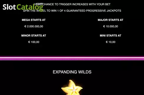 Скрин9. Starlite Fruits Mega Moolah слот