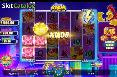 Скрин6. Bruno's Vegas Gold Blitz слот