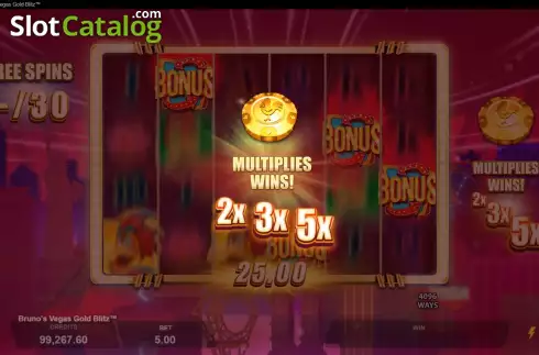 Скрин9. Bruno's Vegas Gold Blitz слот