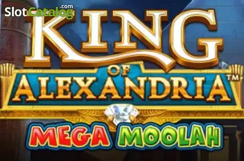 King of Alexandria Mega Moolah Neon Valley Studios