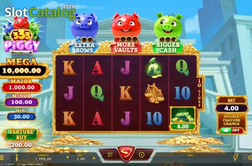 Скрин2. 333 Piggy Power Combo слот