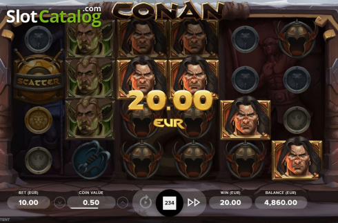 Скрин4. Conan слот