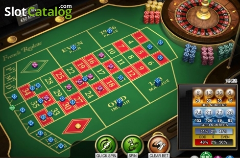 Скрин3. French Roulette Low Limit слот