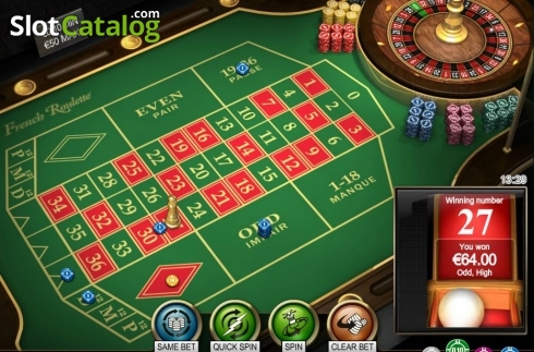 Скрин4. French Roulette Low Limit слот