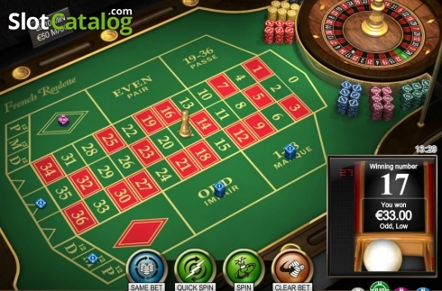 Скрин5. French Roulette Low Limit слот