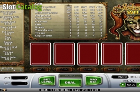 Скрин2. Joker Wild (NetEnt) слот