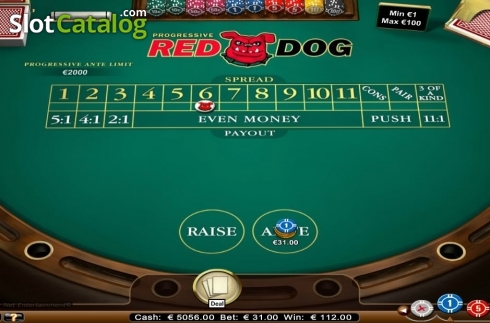 Скрин5. Red Dog (NetEnt) слот
