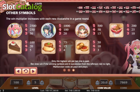 Скрин9. Magic Maid Cafe слот