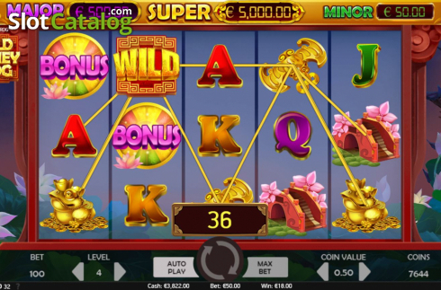 Скрин7. Gold Money Frog слот