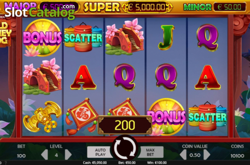 Скрин3. Gold Money Frog слот