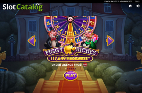 Скрин2. Piggy Riches Megaways слот