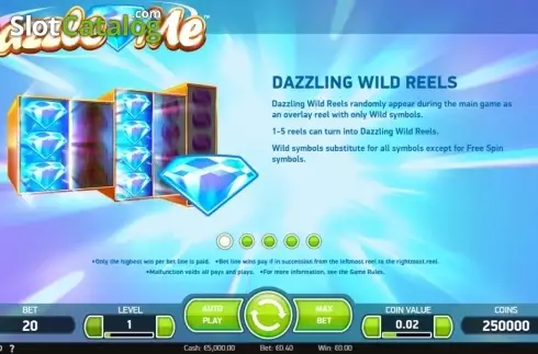 Скрин6. Dazzle Me слот